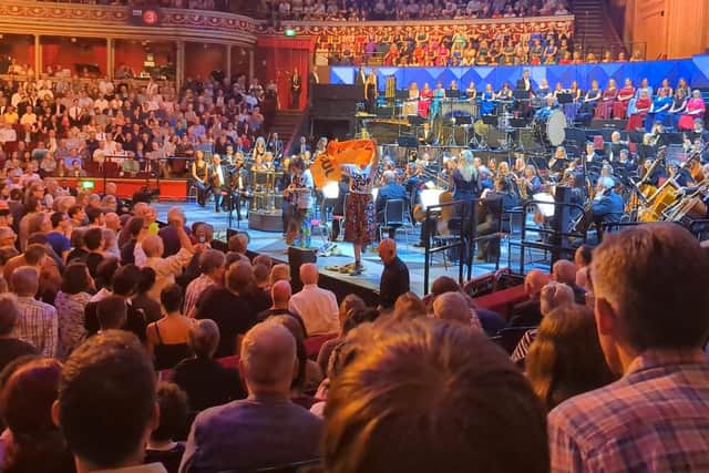 Opening night of the BBC Proms was interrupted by two protesters from Just Stop Oil, who set off confetti cannons and sounded air horns