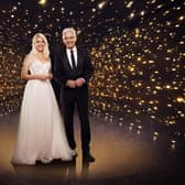From ITV StudiosDancing on Ice: SR13 on ITV - Pictured: Holly Willoughby and Phillip Schofield.