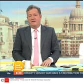 Piers Morgan and former co-presenter Susanna Reid on Good Morning Britain 