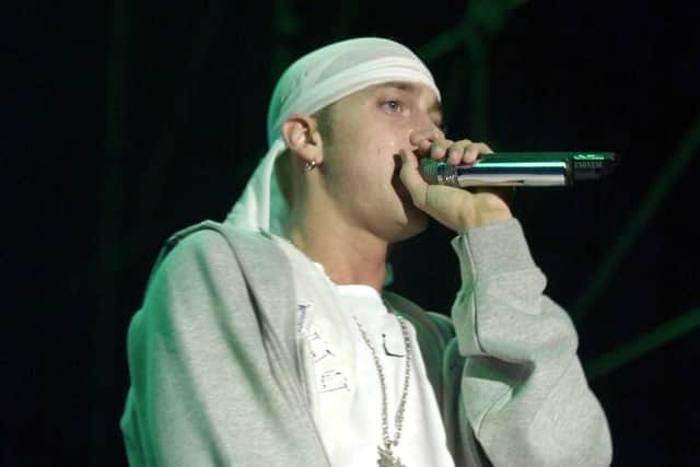 Eminem only requires a Tony Award to complete his EGOT quest - here's hoping for "8 Mile: The Musical" in the near future