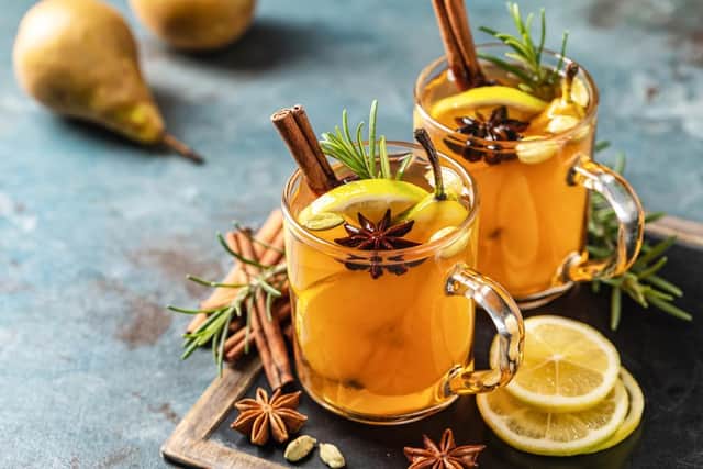 The hot toddy usually combines either brandy, whisky or dark rum with hot water and sugar or honey. This drink is a favourite throughout the winter period and proves popular at Christmas, ranking ninth in the list (Photo: Shutterstock)