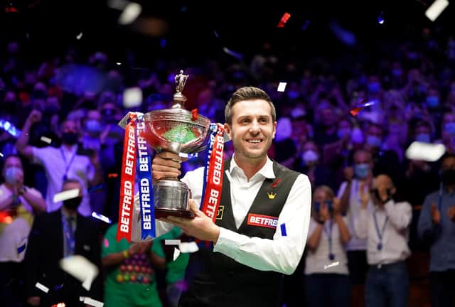 Mark Selby wins the 2021 Betfred World Championship (PA Media)