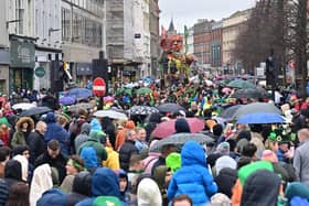 St Patrick's Day festivities in Belfast