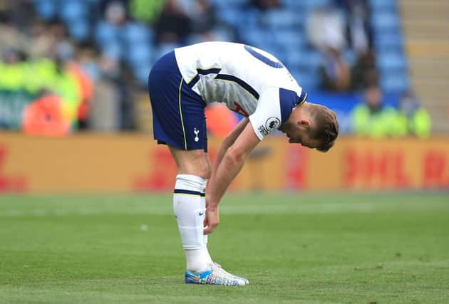 Harry Kane of Tottenham Hotspur. (Photo by Mike Egerton - Pool/Getty Images)