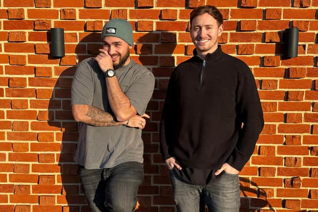 UniTaskr founders Joseph Black and Oliver Jacobs.