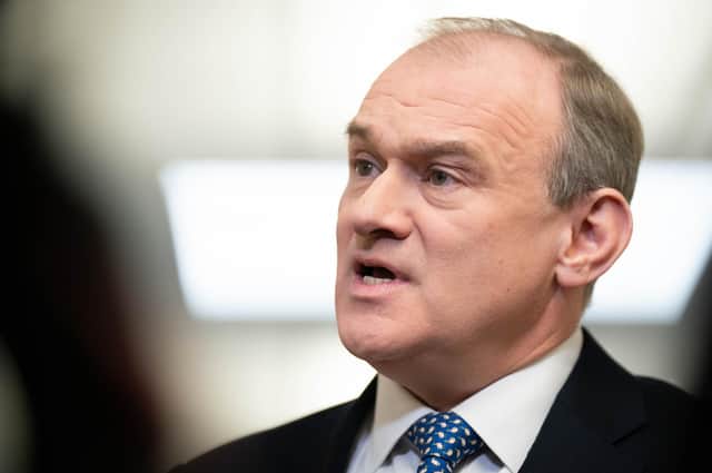 Sir Ed Davey is currently the leader of the Liberal Democrats. (Picture: James Manning/PA Wire)