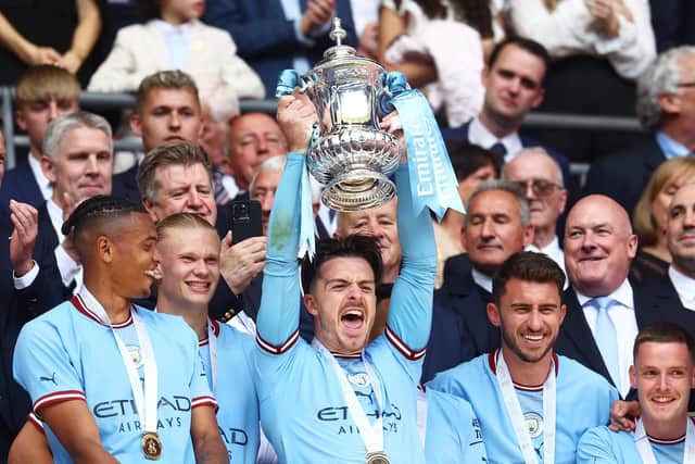 Manchester City completed the treble last season. (Image: Getty Images)
