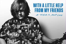 'With A Little Help From My Friends - A Tribute To Matt Long' Album Artwork. Artwork By Alice Armstrong