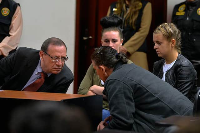 The pair were sentenced to nearly seven years in a Peruvian jail (Picture: Getty Images)