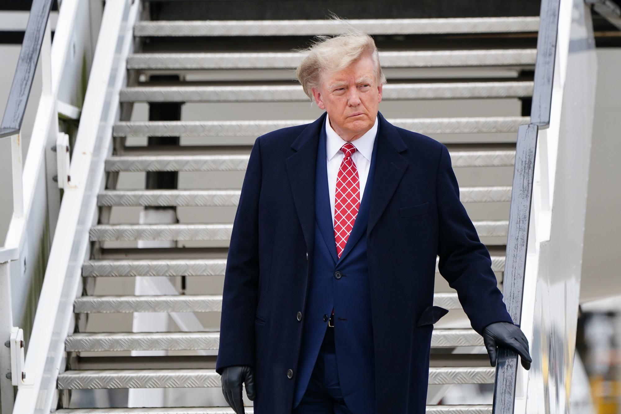 Video: ‘Great to be home’ - Donald Trump arrives in Scotland to begin golf resorts visits
