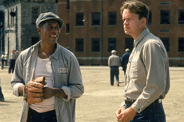 Morgan Freeman and Tim Robbins starred in The Shawshank Redemption