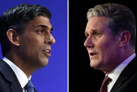 Prime Minister Rishi Sunak (left) and Labour leader Sir Keir Starmer will go head to head in the first televised leaders' debate. Picture: PA/PA Wire