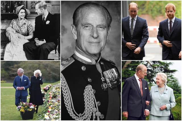 William and Harry will not walk shoulder to shoulder at the Duke of Edinburgh's funeral (Getty Images)