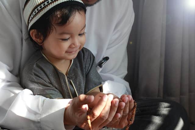 Eid al-Fitr is the breaking of fast after the month of Ramadan, families also come together to pray and share celebratory food (Picture: Shutterstock)