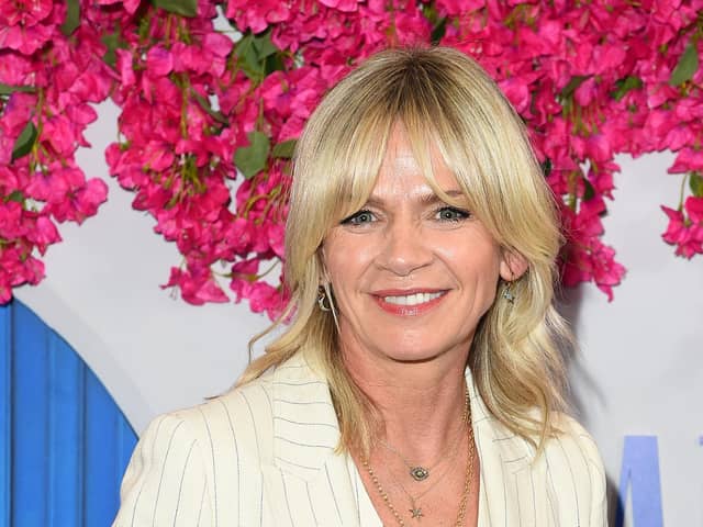 Presenter Zoe Ball has announced that her mother has passed away, after revealing last month that she had been diagnosed with cancer