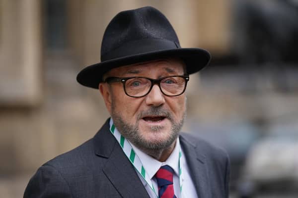 George Galloway. (Picture: Yui Mok/PA Wire)