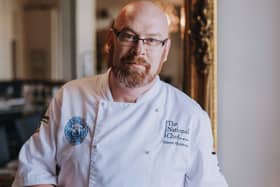 Simon Hulstone, Michelin-starred chef and owner of The Elephant.
