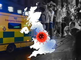 Thousands have died in England since the country reopened on 19 July (Graphic: Mark Hall / JPI)