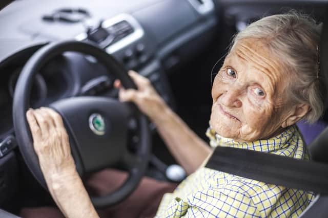 Over-70s could be banned from nighttime driving and confined to their local area under possible new DVLA plans (Photo: Shutterstock)