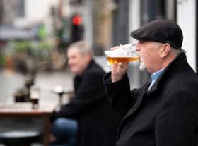 As lockdown restrictions surrounding outdoor hospitality eases, pub-goers will need to wrap up warm (Photo: Matthew Horwood/Getty Images)
