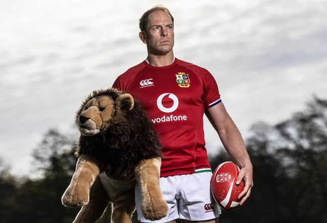 British & Irish Lions captain for the 2021 Tour to South Africa, Alun Wyn Jones. Pic: ©INPHO/Dan Sheridan