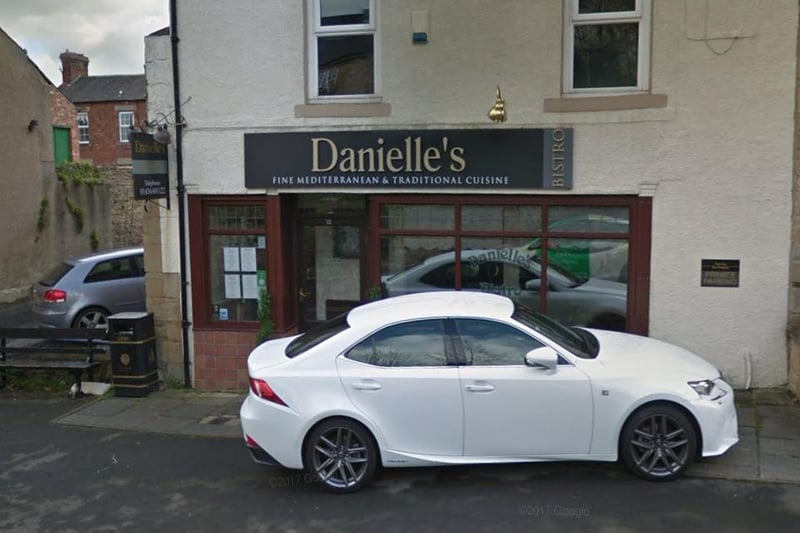 Danielle's Bistro in Hexham is 14th.