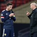 Scotland boss Steve Clarke deployed skipper Andy Robertson at right wing back during Wednesday's 2-0 defeat do Denmark in Copenhagen