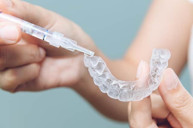 Home teeth-whitening products can contain no more than 0.1 per cent hydrogen peroxide (Photo: Shutterstock)