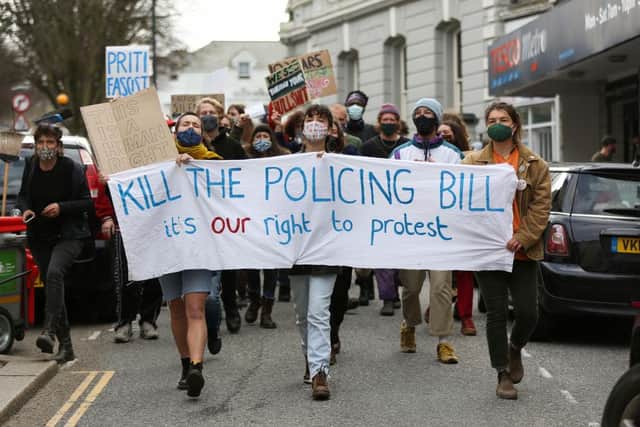Kill the Bill protestors are planning a 'weekend of action' (Getty Images)