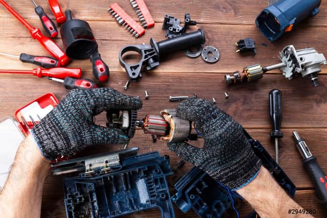 Tradespeople could save hundreds by repairing tools