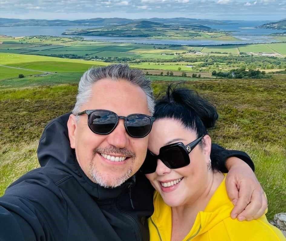 Lisa Riley Partner Image Emmerdale star Lisa Riley's 'precious moments' as she visits Ireland ...