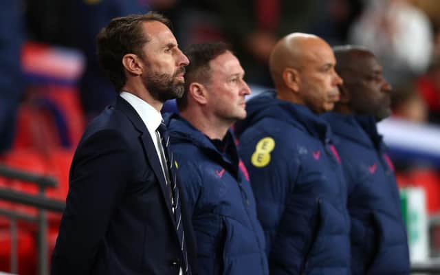 Gareth Southgate, Head Coach of England. (Photo by Clive Rose/Getty Images)