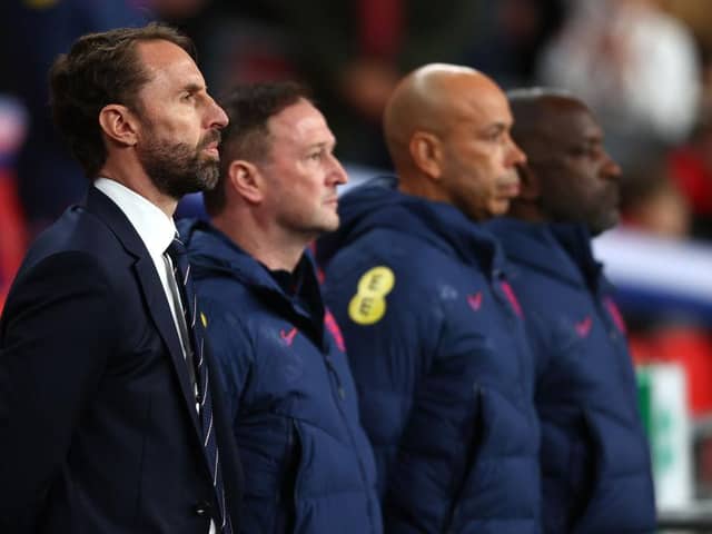 Gareth Southgate, Head Coach of England. (Photo by Clive Rose/Getty Images)