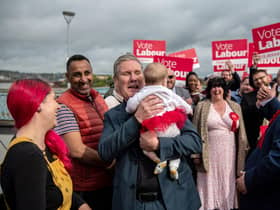 Labour celebrated the local election results in England but it does not appear to be on course for a majority at the next general election (Picture: Chris J Ratcliffe/Getty Images)