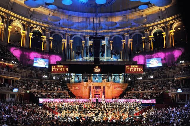 Last night of the Proms at the Albert Hall in 2012. Picture: Peter Macdiarmid/PA Wire.