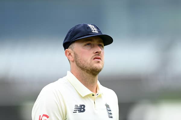 Robinson has been suspended from all international cricket pending the outcome of a disciplinary investigation (Getty Images)