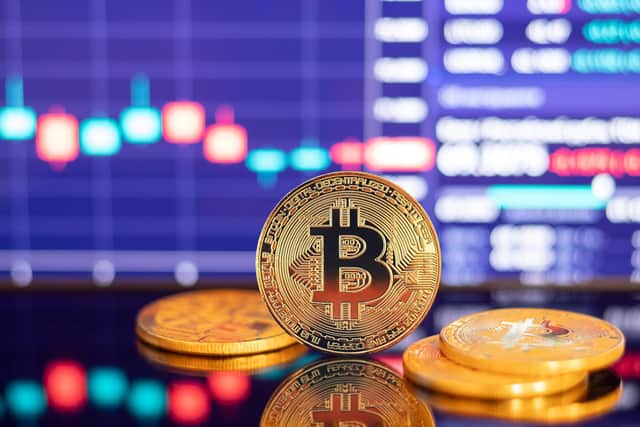 Price of Bitcoin amid rumours of investment from tech giant Apple. (Pic: Shutterstock)