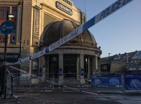 Brixton's 02 Academy was cordoned off by police