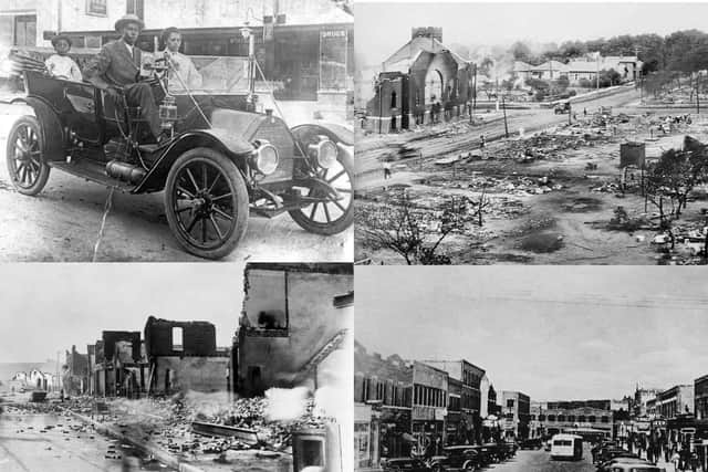 Greenwood was a flourishing neighbourhood before the Tulsa Race Massacre (Getty Images)