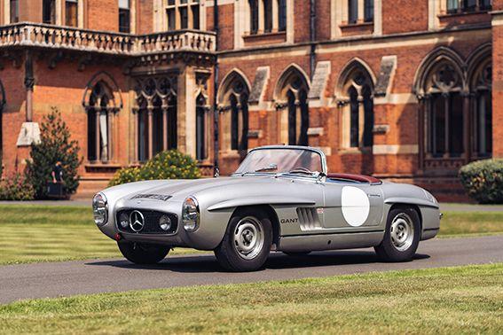 A rare 1963 Mercedes-Benz SL Roadster is being offered for sale with H&H Classics