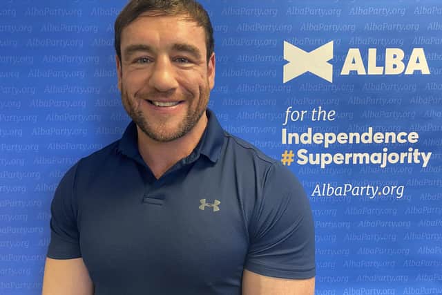 Former boxer Alex Arthur was forced to apologise for his social media comments (Photo: Alba/PA Wire)