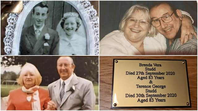 A devoted couple died within 72 hours of each other after never spending a single day apart - in their 68 year marriage (SWNS)