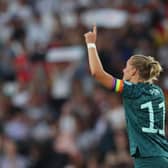 The experienced German striker scored in every group game and is hot on heels of England's Beth Mead when it comes to the Golden Boot.