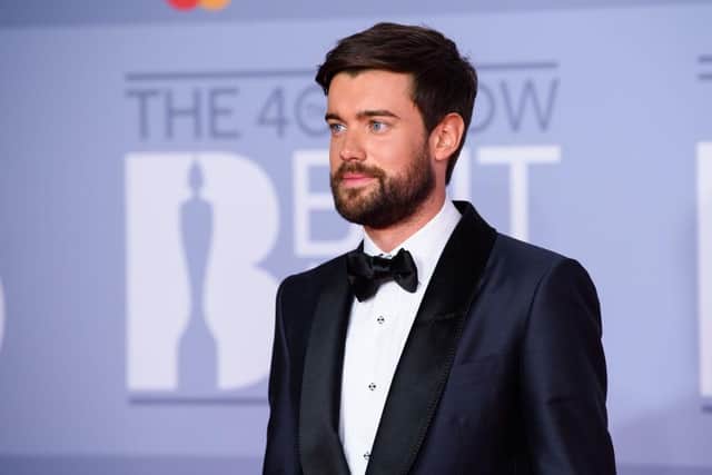 Comedian Jack Whitehall will host the Brits for a fourth year, pictured at The BRIT Awards 2020 (Picture: Getty Images)
