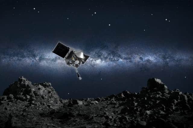 The Osiris-Rex asteroid spacecraft dropped off Bennu