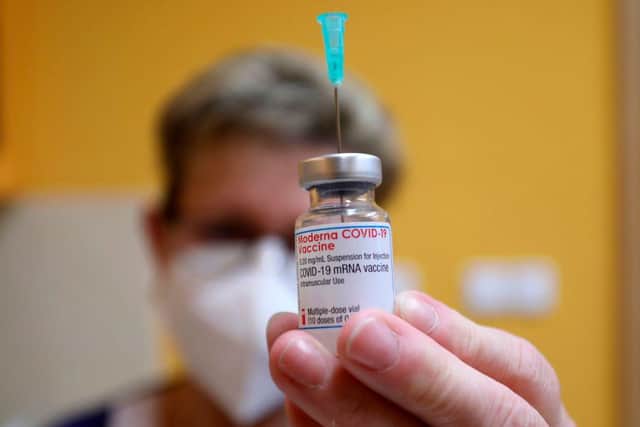 The Moderna jab is the third vaccine to be approved for use in the UK (Photo: RADEK MICA/AFP via Getty Images)
