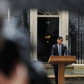 After much speculation across the UK media today, Prime Minister Rishi Sunak announces the UK General Election will be held on July 4. Picture: Carl Court/Getty Images
