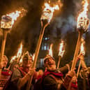 A torchlit procession marks the opening event of Hogmanay celebrations in Edinburgh.
