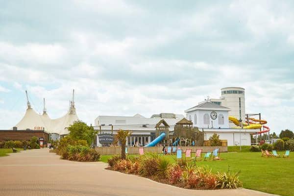 Paramedics rushed to save the woman at the Butlin's Skegness resort when she became seriously ill (Credit: Daily Mirror)