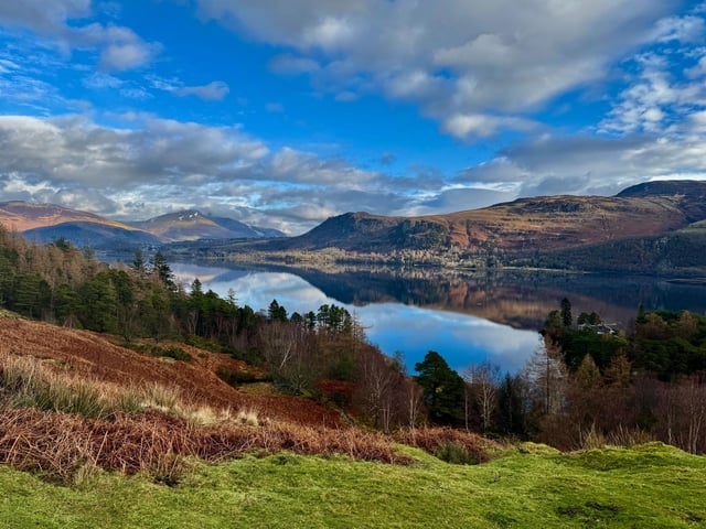 The Lake District fells and waters that serve as the backdrop to Lyon’s story of friendship, grief and discovery.